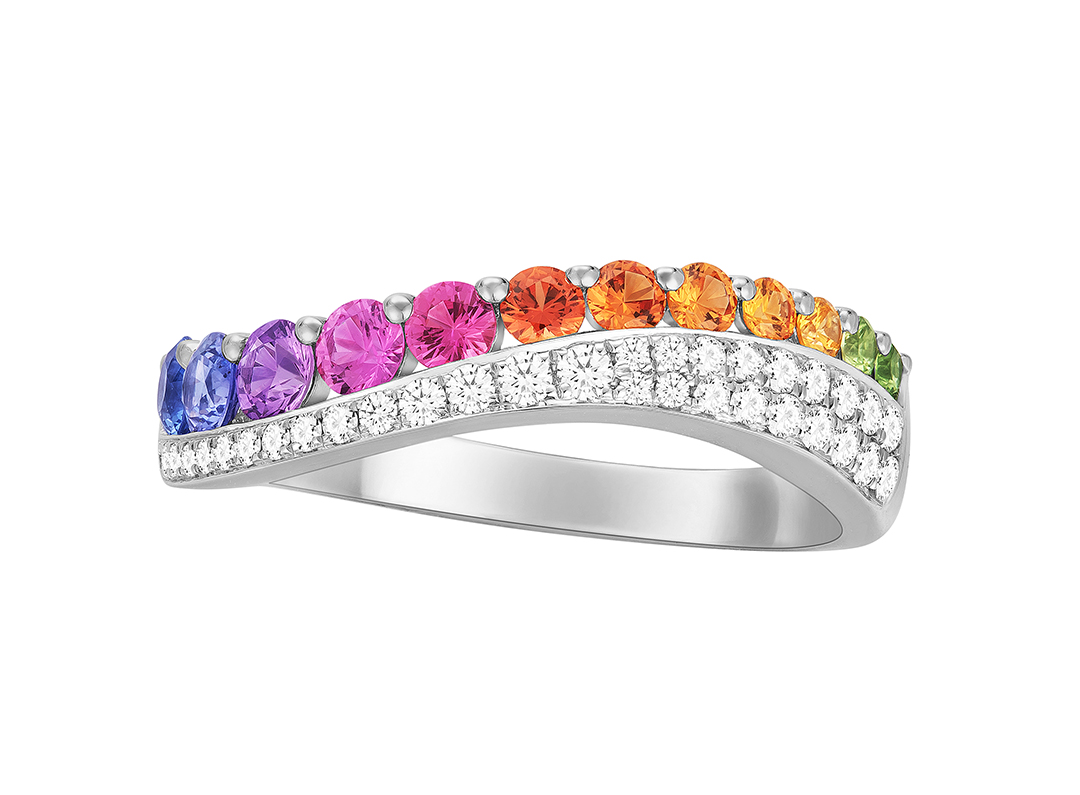 Lee Hwa Jewellery Fancy Sapphire Ring