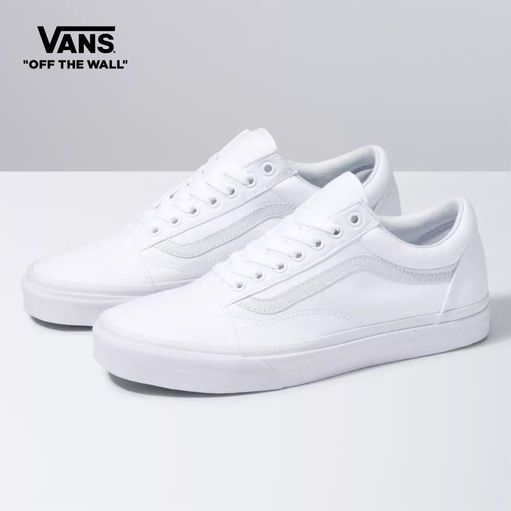 Vans Old Skool Unisex Sneakers Men (Unisex US Size) White VN000D3HW001