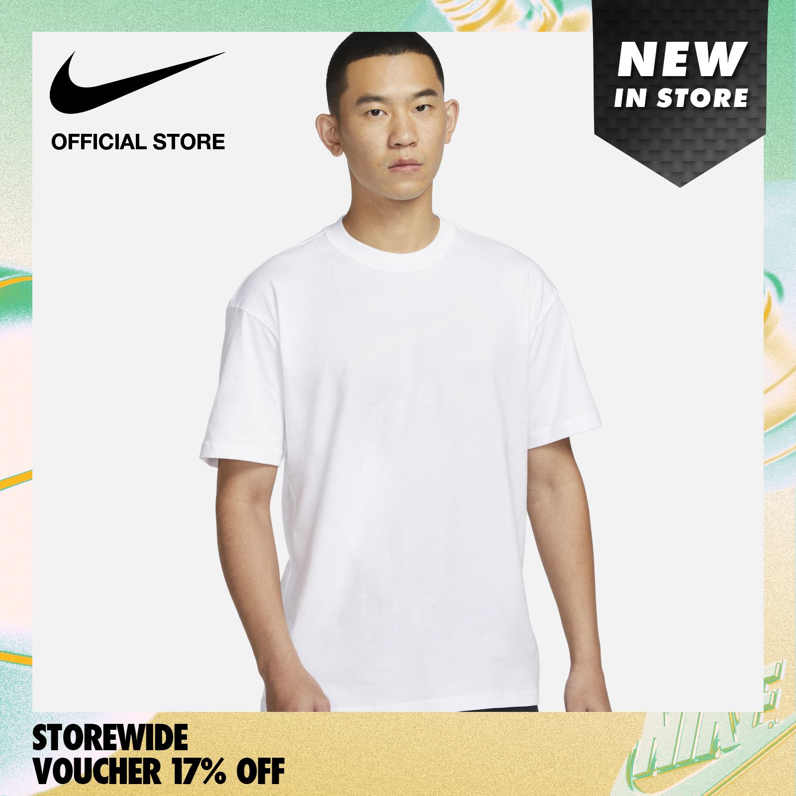Nike Men's Sportswear M90 Air T-Shirt - White